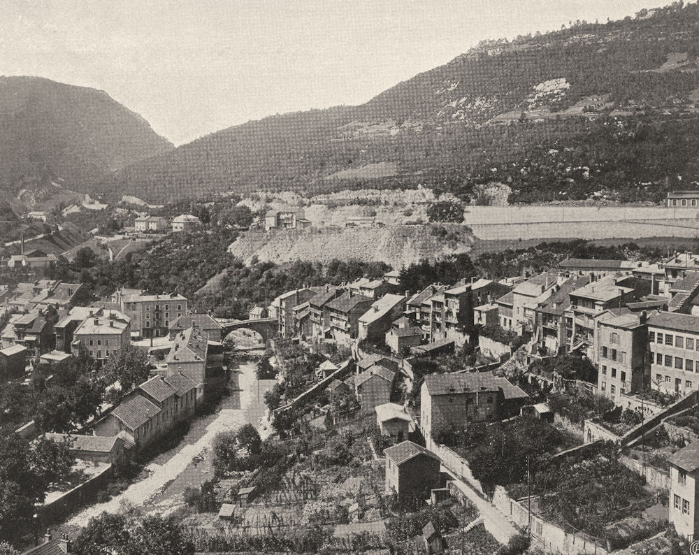 JURA. Saint-Claude (1)  1905 old antique vintage print picture